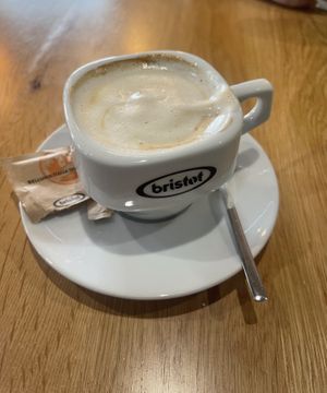 Cappuccino di soia  at Da Prette - Bakery in Padua