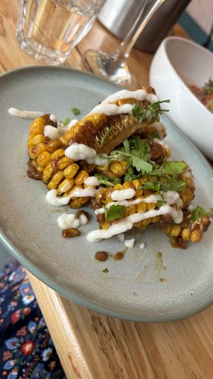 Corn ribs   at Aurora Kusina in Shepton Mallet