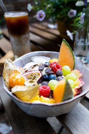 Frühstück glutenfreie Paradiesbowl   at Tipu in Mannheim