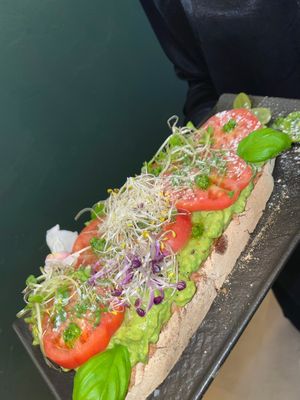 All Time Fave (smashed Avocadobread)  at Tipu in Mannheim