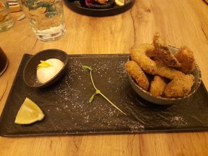 Fried Avocado at Tipu in Mannheim