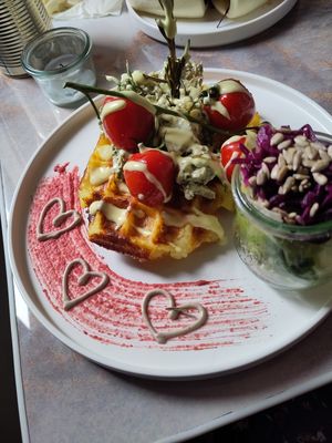 Kartoffelwaffeln at Tipu in Mannheim