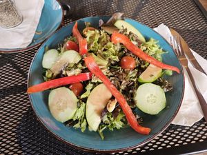 Salad at Sugar & Spice in Boquete