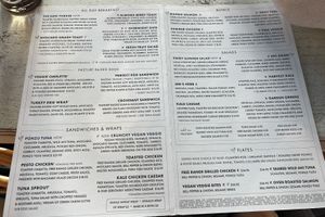 Menu  at Pura Vida in Fort Lauderdale