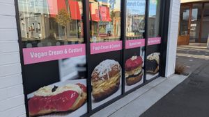  at Go Nuts on Donuts in Christchurch