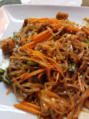 Pad thai with tofu at Rassame in Greensburg