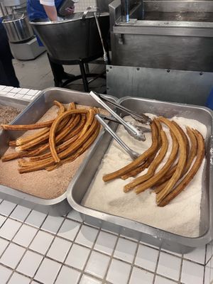 churroooooos  at Churrería El Moro - Roma in Mexico City
