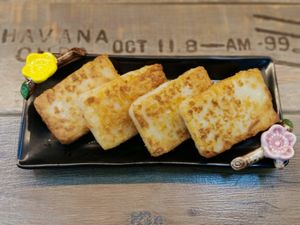 台湾萝卜糕TAIWAN RADISH CAKE at Pulau Redang Vegetarian Food Supply in Kulai