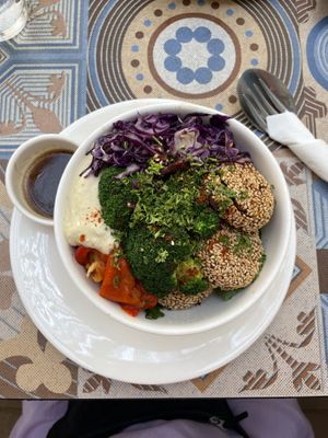 Falafel bowl  at Planta in Phnom Penh