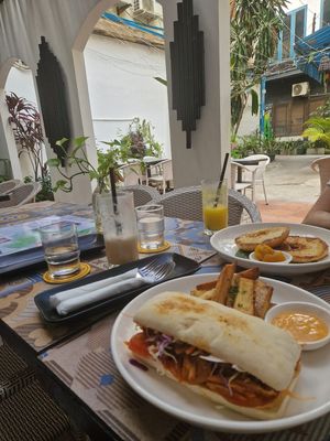 BBQ panini   at Planta in Phnom Penh