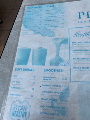 Menu (Mar 2024)  at Planta in Phnom Penh