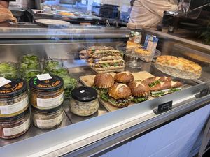 Sandwiches and quiches   at Origin - Coffee Shop Végétal in Strasbourg
