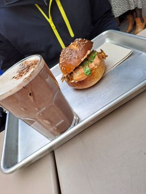 Sandwich at Origin - Coffee Shop Végétal in Strasbourg