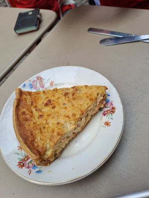 Quiche at Origin - Coffee Shop Végétal in Strasbourg