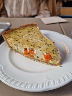 Quiche at Origin - Coffee Shop Végétal in Strasbourg
