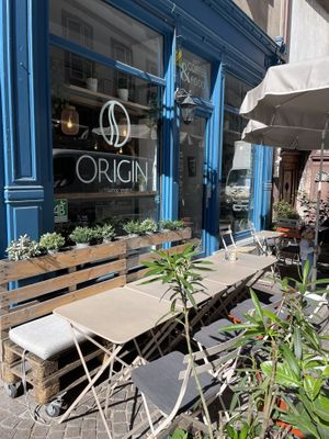 Outside   at Origin - Coffee Shop Végétal in Strasbourg