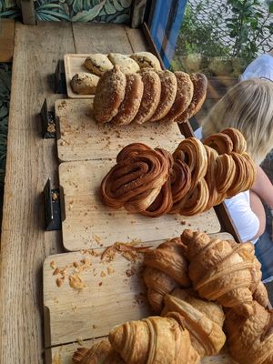 french pastries at Origin - Coffee Shop Végétal in Strasbourg