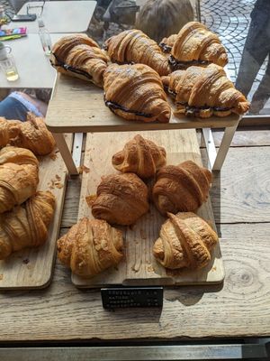 french pastries at Origin - Coffee Shop Végétal in Strasbourg