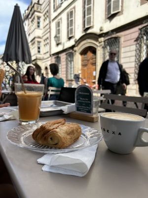 It‘s a vibe 🙂‍↔️  at Origin - Coffee Shop Végétal in Strasbourg