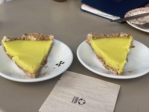 Lemon pie  at Origin - Coffee Shop Végétal in Strasbourg