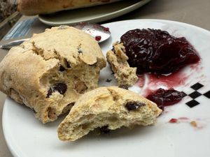 "scone"  at Origin - Coffee Shop Végétal in Strasbourg