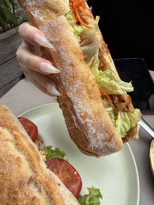 sandwich  at Origin - Coffee Shop Végétal in Strasbourg