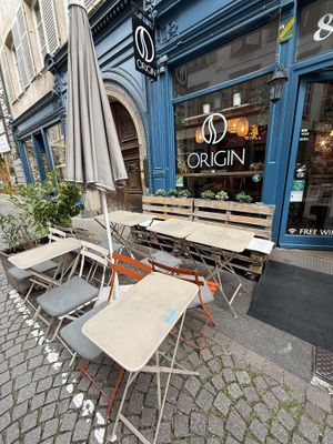 outside  at Origin - Coffee Shop Végétal in Strasbourg