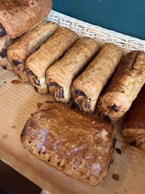 chocolate 'bread'  at Origin - Coffee Shop Végétal in Strasbourg