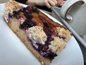 crumble  at Origin - Coffee Shop Végétal in Strasbourg