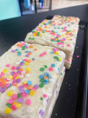 Funfetti bar at Cake Batter & Roll in Middletown