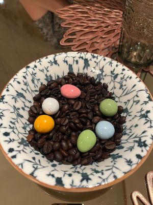 Free vegan chocolate at Tierra in Matera