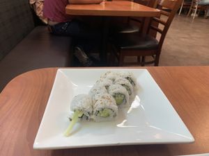 Avo-cuk (vegetable) roll  at Osaka Sushi in Sacramento