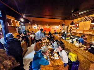 Inside of Asien Farmhouse at Asien Farmhouse in Berlin