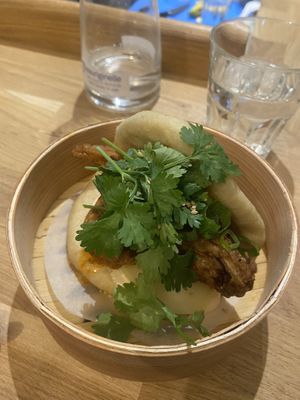 Bao bun. This is a must try!! One of the best things I’ve eaten in a while   at Koko Green in Nice