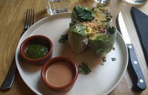 Rouleaux de printemps at Koko Green in Nice