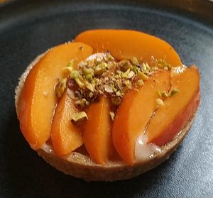 Tarte abricot at Koko Green in Nice