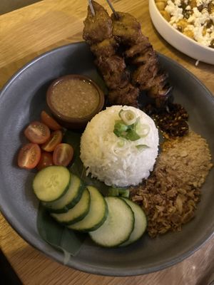 Thai chicken at Koko Green in Nice