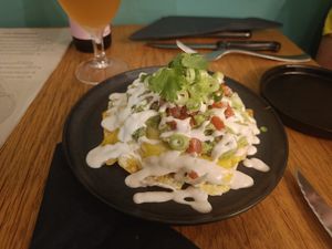 Nachos at Koko Green in Nice