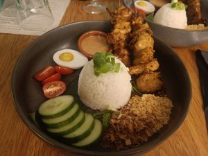 Chkn dish at Koko Green in Nice