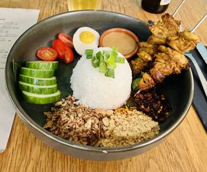 Nasi lemak   at Koko Green in Nice