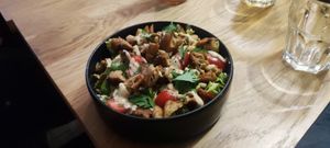 Caesar salad at Koko Green in Nice