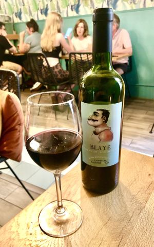 The wine  at Koko Green in Nice