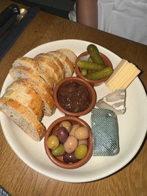 Cheese board   at Koko Green in Nice
