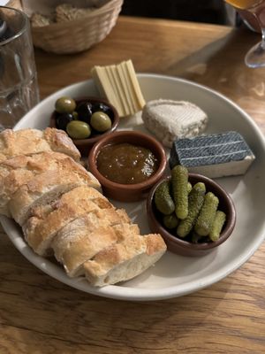 Cheese plate  at Koko Green in Nice