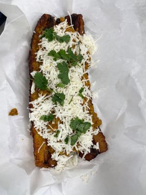 La canoa  at RiCoQui Plant-Based Street Food in Charlotte