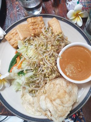 Gado gado minus egg 60k at Hellocapitano Lifestyle Café in 
