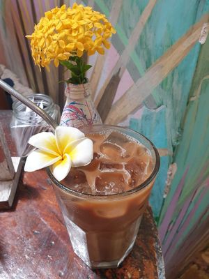 Iced mocha 50k at Hellocapitano Lifestyle Café in 