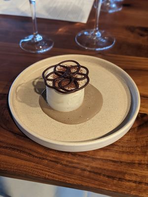 Tofu Tiramisu at Freya in Detroit