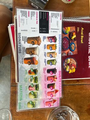 they offer oat milk   at The Glass House in Koh Lanta