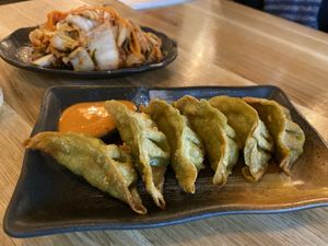 Vegan gyoza !  at Takumi Leipzig Chicken & Vegan in Leipzig